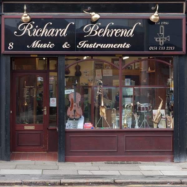 About Our Instrument Shop | Richard Behrend Liverpool